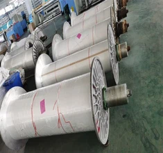 Halvmat garn efter vridning